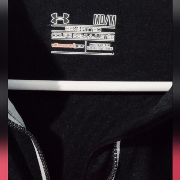 Black and Pink Zip-Up Jacket - Picture 2 of 5